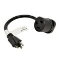thumbnail image 1 of Parkworld 61339 NEMA 5-20P to 6-50R, Generator 20A to Welder 50A Adapter Cord, 20A 125V 1.5 Feet, 1 of 3
