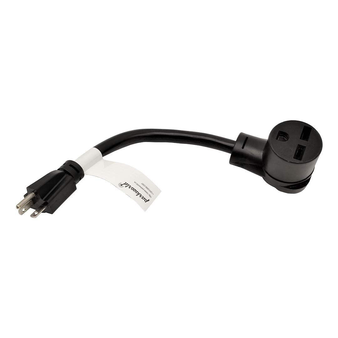 Parkworld 61353 NEMA 6-20P to 6-30R, A/C 20A to Welder 30A Adapter Cord, 20A 250V (1FT)