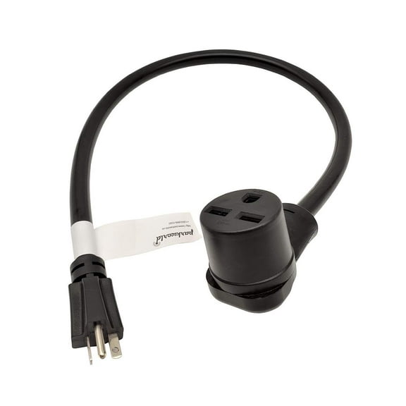 Parkworld 61353A NEMA 6-20P to 6-30R, A/C 20A to Welder 30A Adapter Cord, 20A 250V (3FT)
