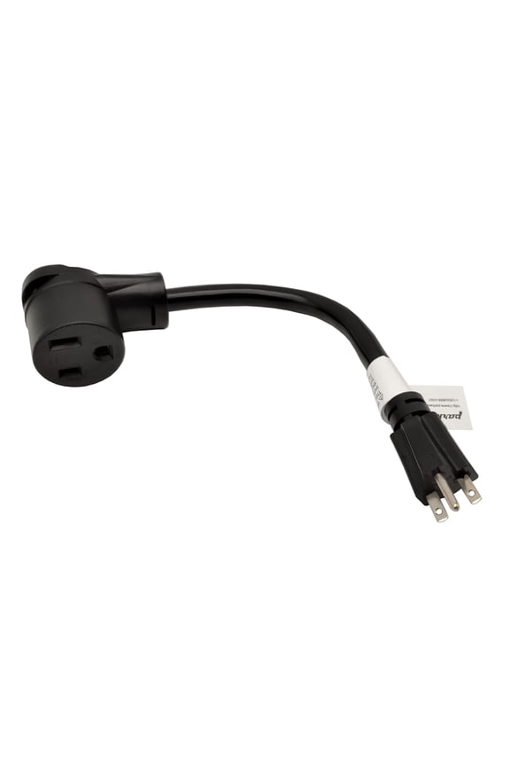 61384 NEMA 6-15P to 6-50R, A/C 15A to Welder 50A Adapter Cord, 15A 250V 1 Feet