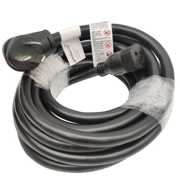 Parkworld 61667 Adapter Cord Electric Range Plug NEMA 10-50P to 5-20R T-Blade Receptacle (Also to Household Regular 5-15R Female) ONLY Output 250V (25FT)