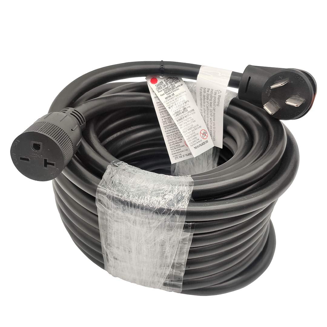 Parkworld 61698 Electric Range 10-50 Plug Male to Kitchen & A/C 6-20 T-Blade (Also to 6-15R) Receptacle Female Adapter Cord (50FT)