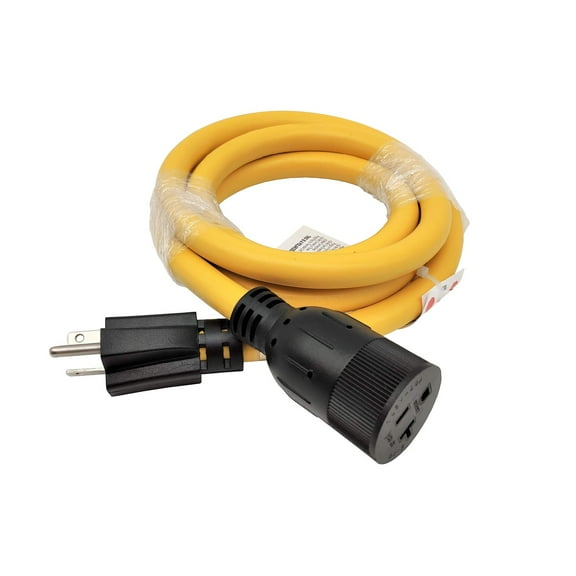 Parkworld 62190 NEMA 5-20 Extension Cord 5-20P to 5-20R (T Blade Female Also for 5-15R Adapter) 125V, 20A, 2500W (6FT)