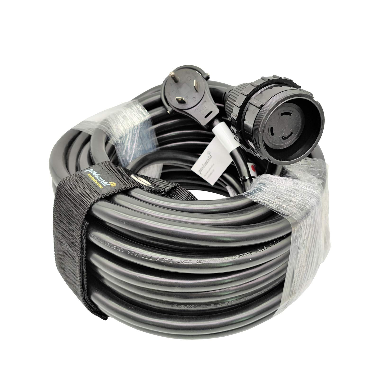 Parkworld 62428 RV Shore Power 30A Extension Cord Adapter TT-30P to L5 ...