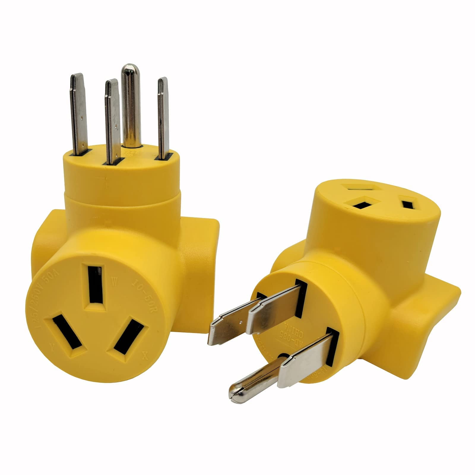 Parkworld 62862, 50A 250V NEMA 14-50P to 10-50R Electrical Plug