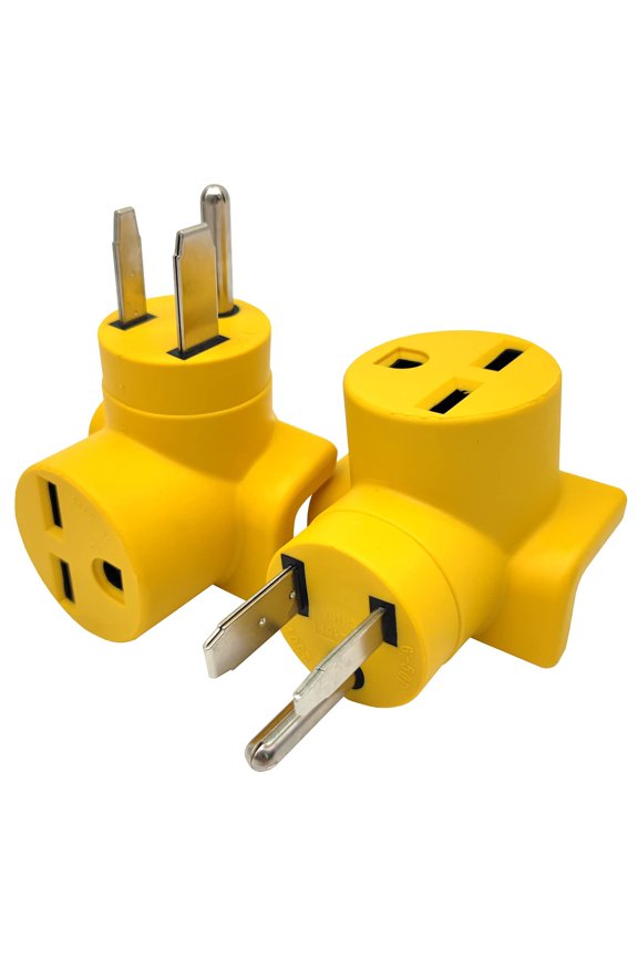 63203 NEMA 6-50P to 6-30R One Piece Compact Adapter Welder to Workshop Adaptor Output 30amp 250Volt