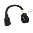 thumbnail image 1 of Parkworld 63517 Dryer Adapter Cord, Oven 3-Prong 10-50P Male to 5-20R Female (T-Blade 5-15R Household Outlet) Output 125V, 18 inch, 1 of 3