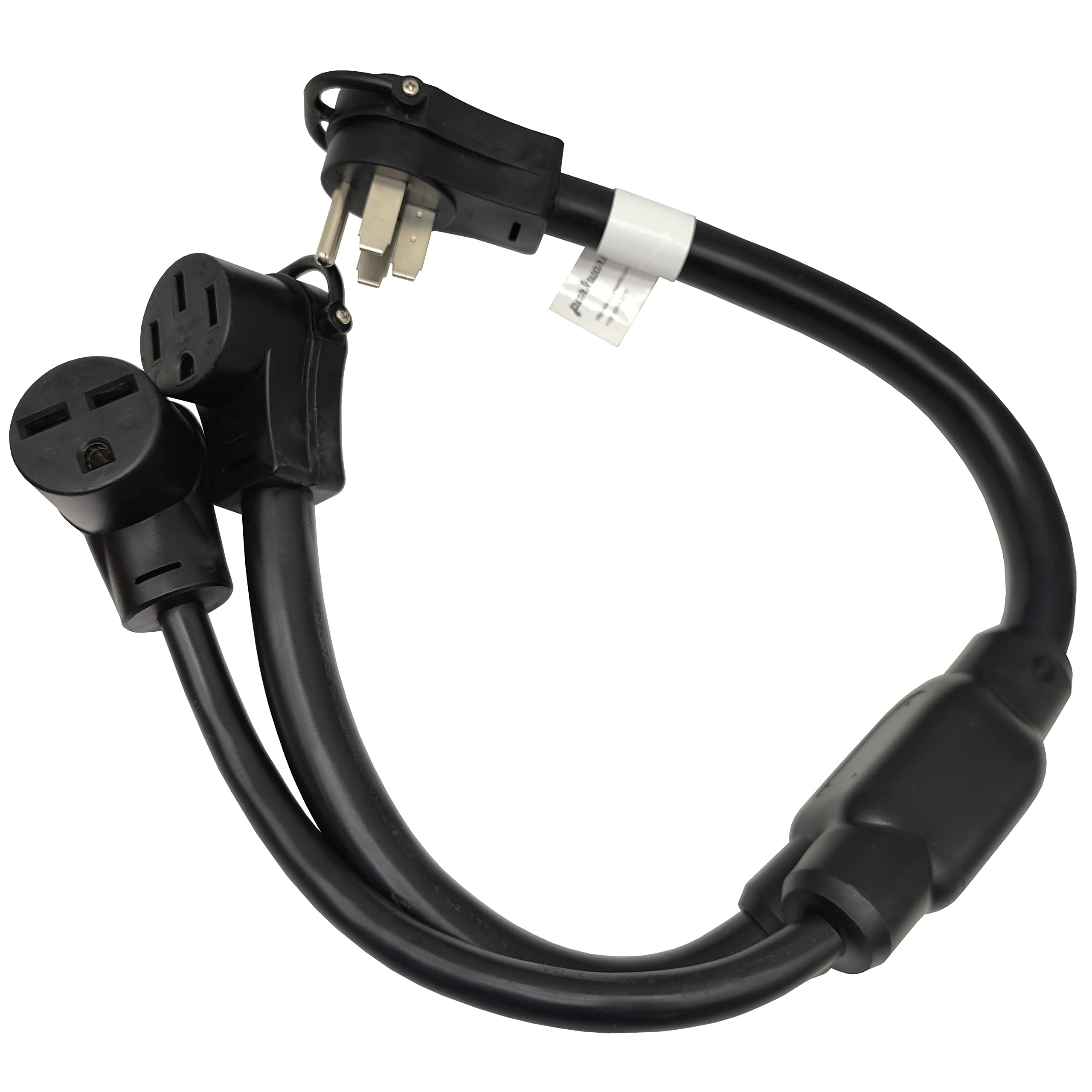 Parkworld 64248 NEMA 14-50P to 6-30R & 14-50R Splitter for 4-Prong RV or EV Charger (3 Feet)