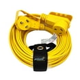 thumbnail image 1 of Parkworld 64385 RV 30A Extension Cord NEMA TT-30 with Handle, Camper 30amp TT-30P to TT-30R Flat Cable (75FT), 1 of 5