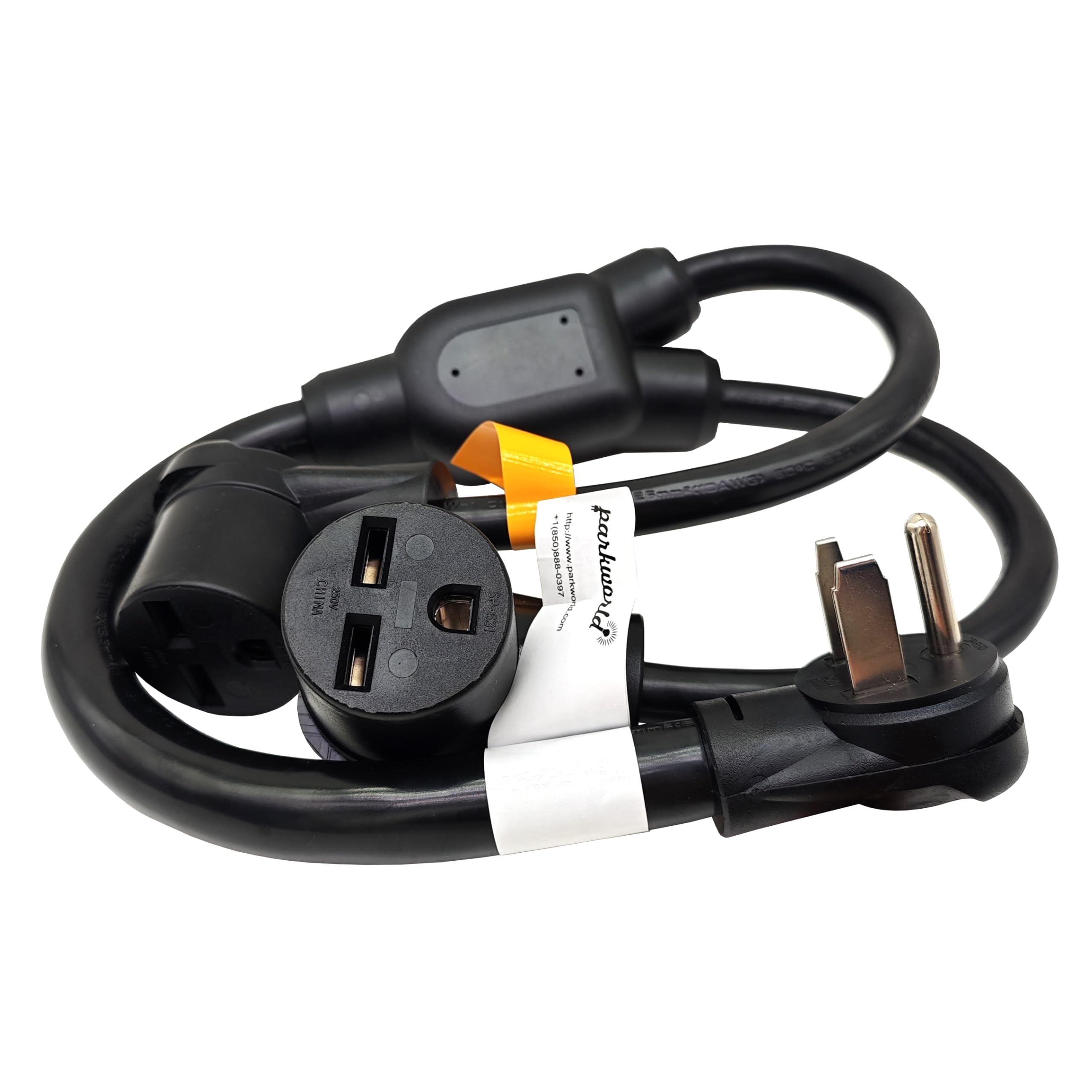 Parkworld 64811 Y Splitter Cord NEMA 6-50P to 6-30R Dual Oultets Y Splitter Adapter 3FT