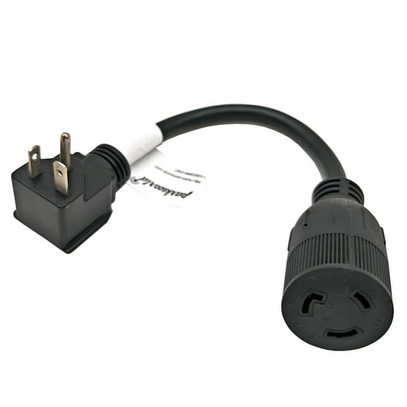 Parkworld 65412 NEMA 6-20P to L5-20R Output 20A 125V 1FT