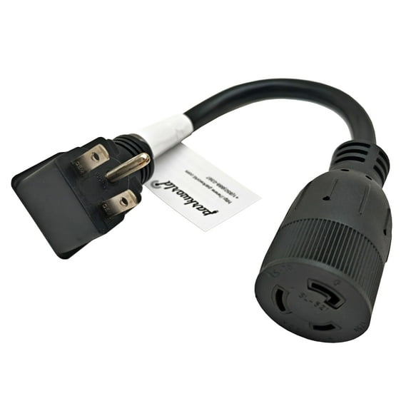 Parkworld 65429 NEMA 6-15P to L5-20R Adapter Cord, Output 15amp 125volt 1FT.