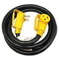 thumbnail image 1 of Parkworld 66235 NEMA 6-50 Extension Cord for Welder and EV Charger, 3-Prong, 50 AMP, 250 Volts, 12500 Watts (10FT), 1 of 3