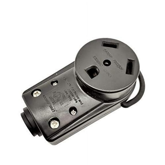 Parkworld 691616 RV 30AMP Replacement Power Assembly TT-30R Female Socket with Handle