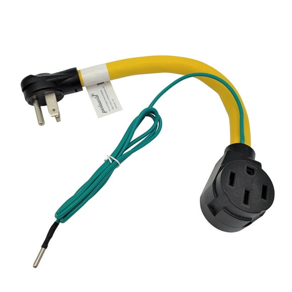Parkworld 691906A AC Adapter Cord NEMA 6-50P to 14-50R, Both for EV Charger and RV Camper
