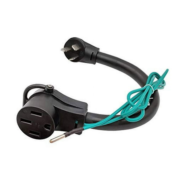 Parkworld 691913A AC Adapter Cord NEMA 10-50P to 14-50R, Both for EV Charger and RV Camper