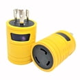 thumbnail image 1 of Parkworld 691999 Generator Adapter 3-Prong 20 AMP Locking L5-20P Male to L5-30R Female…, 1 of 5