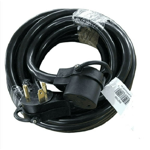 Parkworld 692156 RV 30A NEMA TT-30 Extension Cord TT-30P to TT-30R 25 Feet