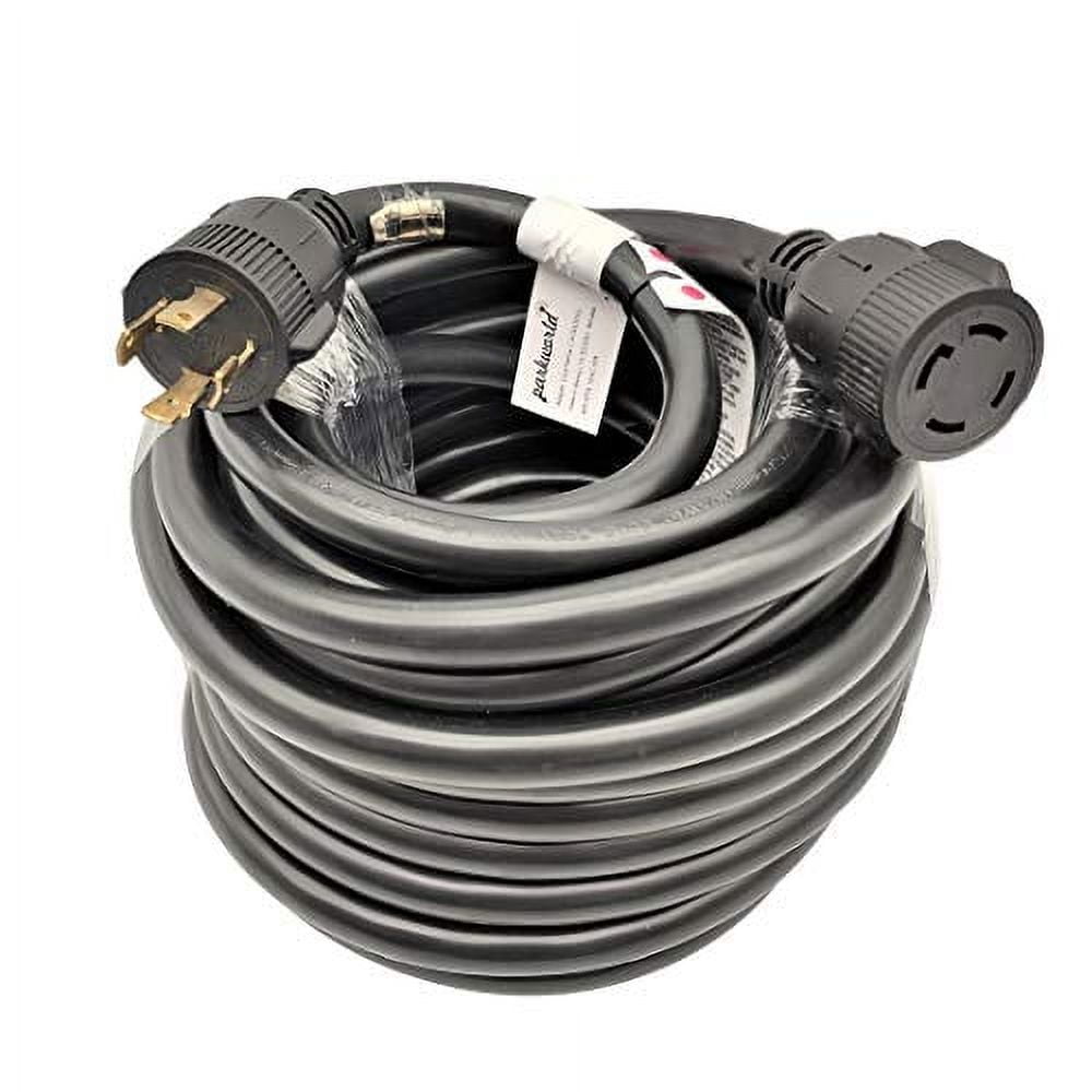 Parkworld 692293 Generator 4-Prong 30A NEMA L14-30 Extension Cord 50FT