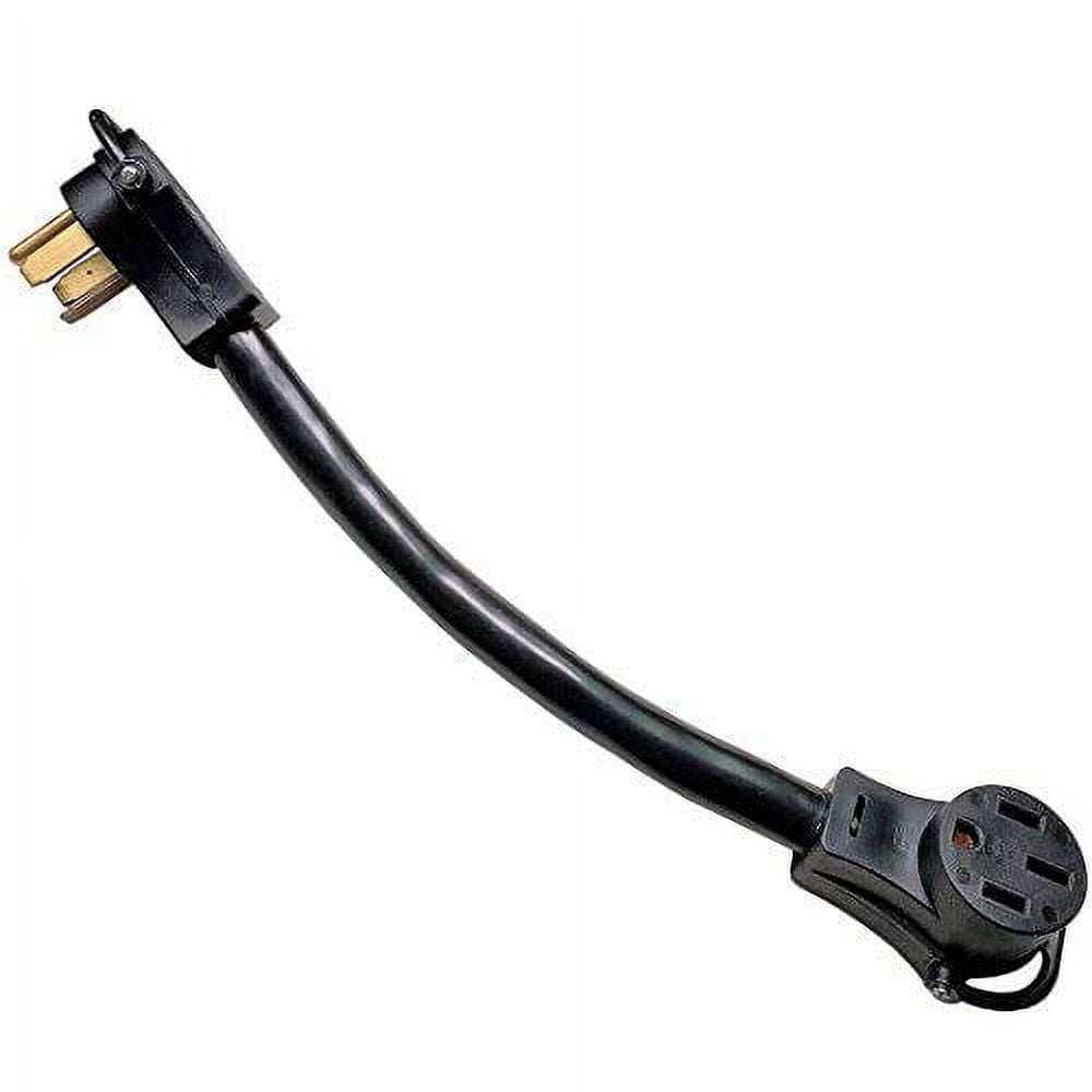 Parkworld 692378 Welder Adapter Cord Welding NEMA 14-60P Male to RV NEMA 14-50R, 50AMP, 1.5FT
