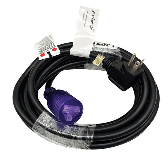 Parkworld 79223 NEMA 6-20 Extension Cord 6-20P to 6-20R (T Blade Female Also for 6-15R Adapter) 250V, 20A, 5000W (25FT)