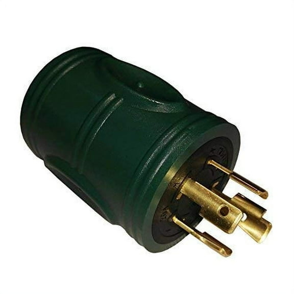 Parkworld 884920 20 AMP Power Adapter 4-Prong Generator Locking L14-20P Male to Twist Lock 3-Prong L5-20R Female