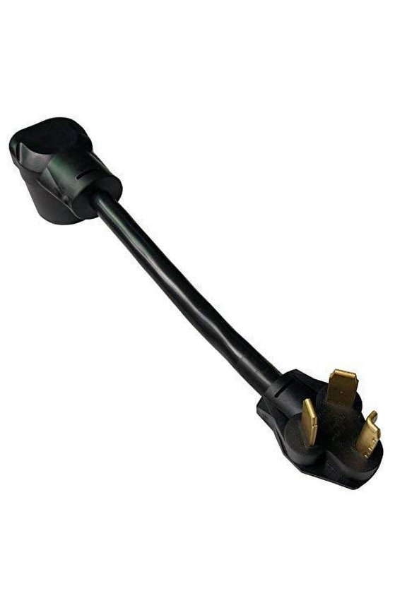 885361 NEMA 10-30P 30A to Welder 6-50R 50A Welding Adapter Cord 250V, 1 Feet