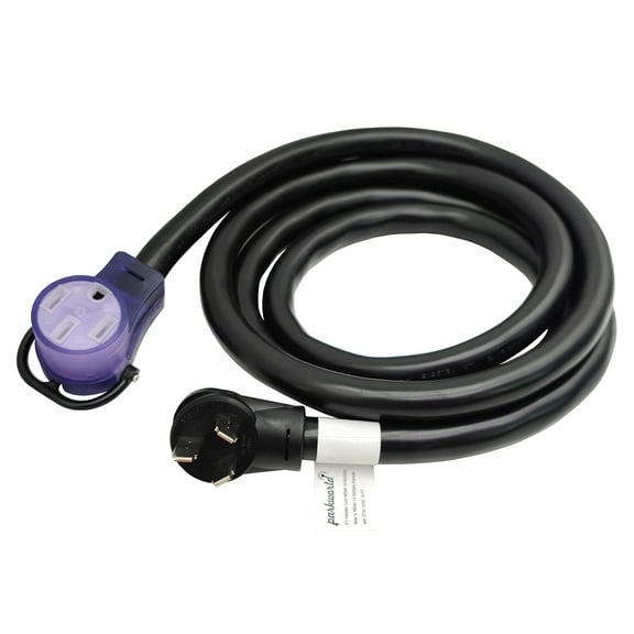 Parkworld 885484A-10FT NEMA 10-50P to EV 14-50R Tesla UMC EV Adapter Cord (for EV Charging only, NOT for RV) 6AWG/3C, 50A