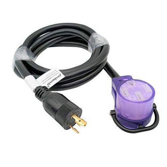 Parkworld 885514-10FT EV Adapter Cord NEMA L6-20P to 14-50R (For Tesla only, NOT for RV) 10FT