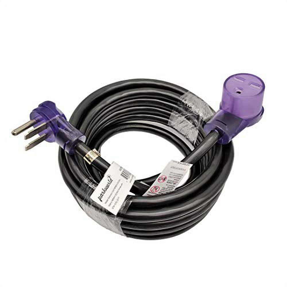Parkworld 885590 Industrial Range cord 30A 3-Prong NEMA 6-30 Extension Cord (25FT)
