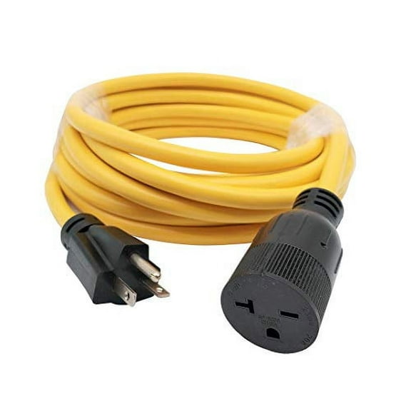 Parkworld 885774 NEMA 6-20 Extension Cord 6-20P to 6-20R (T Blade Female Also for 6-15R Adapter) 250V, 20A, 5000W (25FT)