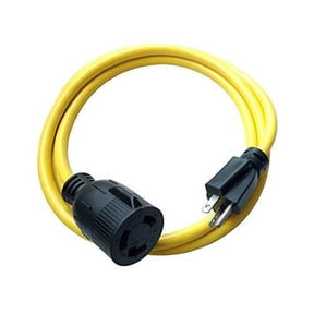 Parkworld 885910 Adapter Power Cord 20 AMP 6-20 Plug to welding twist lock 30 AMP L6-30 Receptacle, 6FT