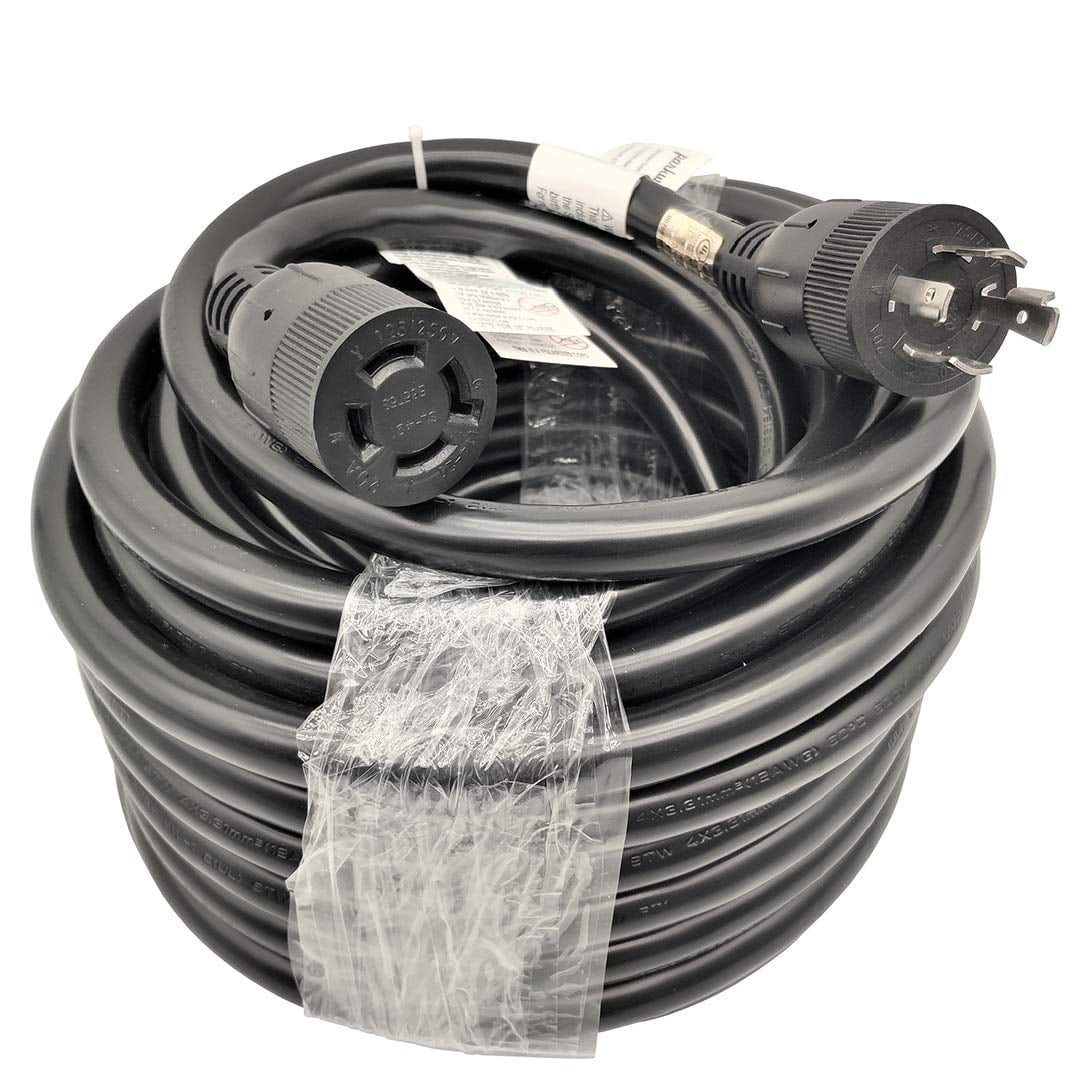 Parkworld 886573 Generator 20A 4-Prong NEMA L14-20 Extension Cord (50')