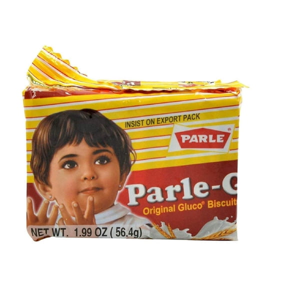 Parle G Cookies - 56.4 Gm (1.98 Oz)