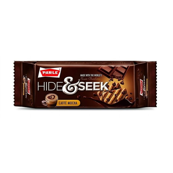Parle Hide & Seek Caffe Mocha Chocolate Chip Cookies 2.64 oz pack Pack of 2