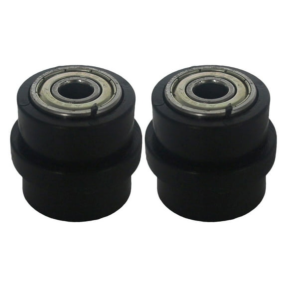 Parlial 2 PCS Motorcycle Chain Wheel 3.50X3.20X3.20CM Black