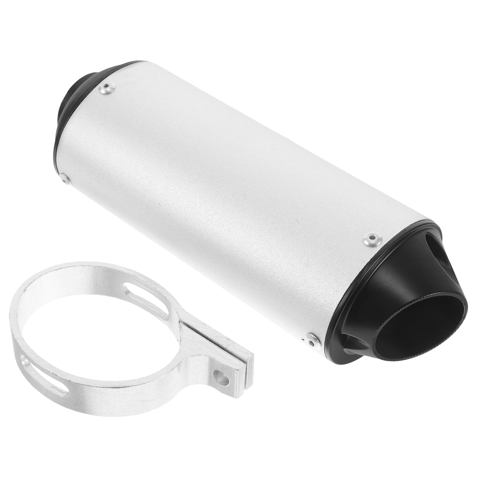 Parlial Motorcycle Exhaust Pipe Motocross Accessories Dirt Bike Silver
