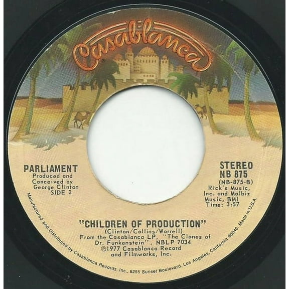 Parliament - Dr. Funkenstein / Children of Production (7" 45RPM Vinyl) (New)