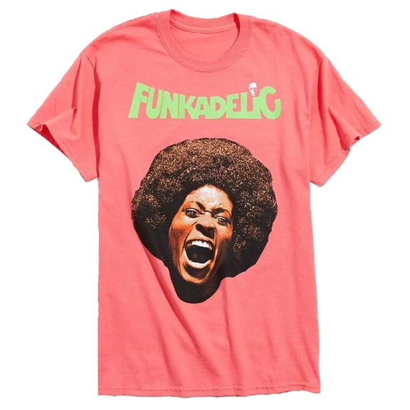 Parliament Funkadelic Maggot Brain George Clinton Rock Music T Shirt CLN-1004 (XX-Large) Pink