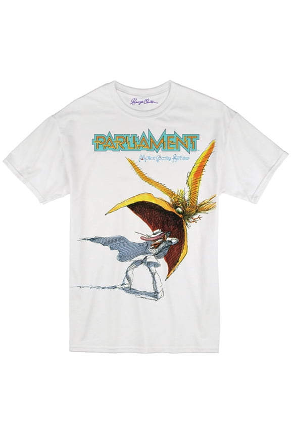 Parliament Men's Motor Booty Affair T-Shirt White M