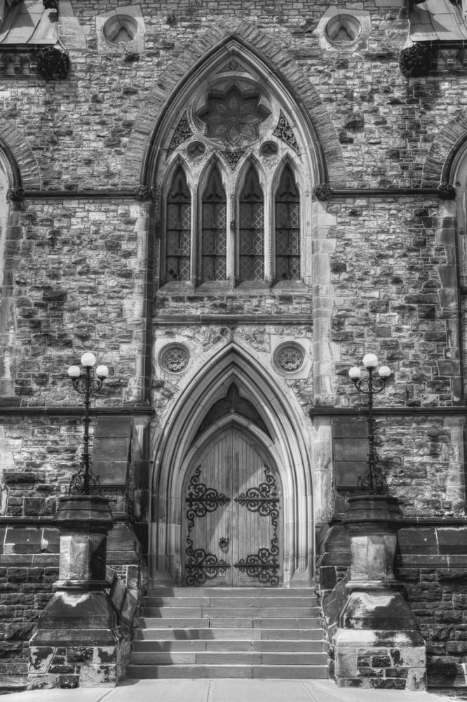 Parliament buildings Ottawa Ontario Canada Canvas Art - David Chapman Design Pics (12 x 19)