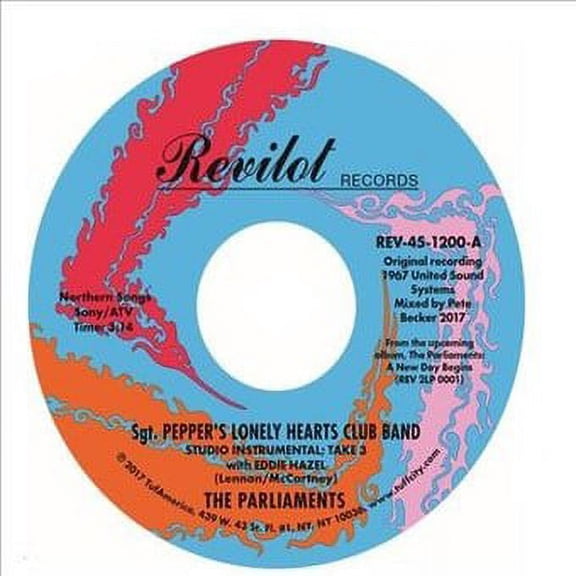 Parliaments - Sgt. Pepper's Lonely Hearts Club Band (studio Instrumental) - Vinyl (7-Inch)