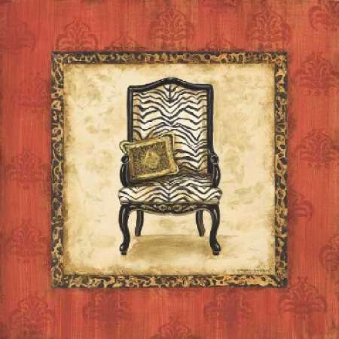 Parlor Chair II Canvas Art - Gregory Gorham (24 x 24)
