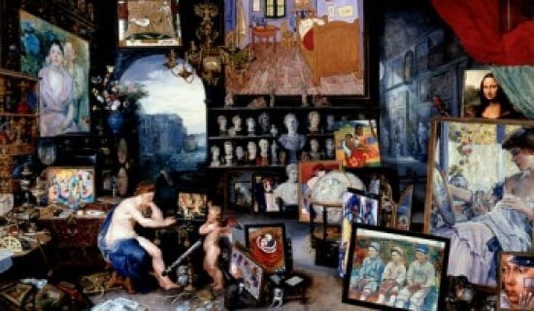 Parlor Scene 1997 Various Artists Canvas Art - (24 x 36)