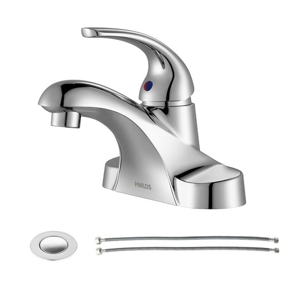 Parlos Centerset Single-handle Bathroom Faucet with Drain Assembly