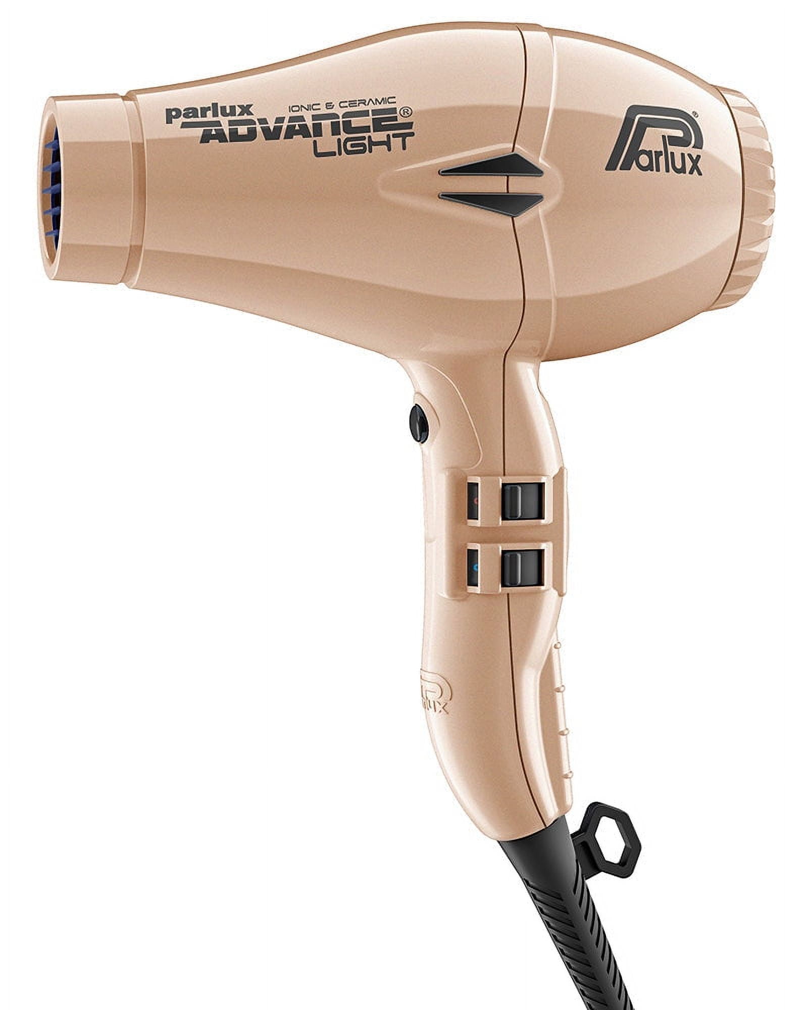 Parlux hair dryer advance clearance light