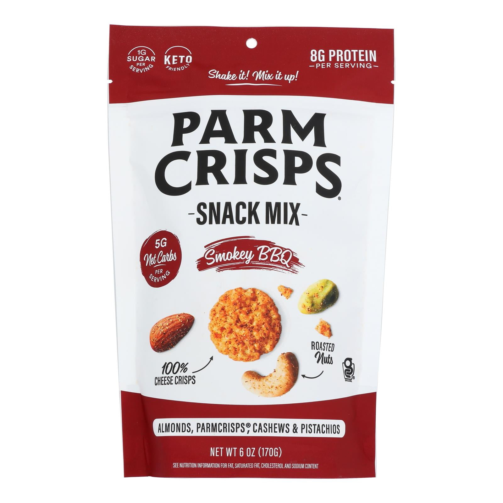 Parm Crisps - Snack Mx Bbq Parm Crisp - Case Of 12-6 Oz - Walmart.com
