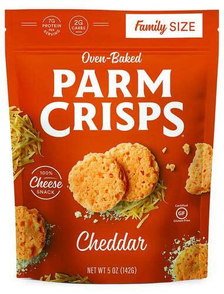 ParmCrisps, Made From 100 Real Parmesan Cheese, Gluten Free, Sugar