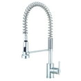 thumbnail image 1 of Parma 1H Pre-Rinse Spring Spout Kitchen Faucet 1.75gpm Chrome, 1 of 4