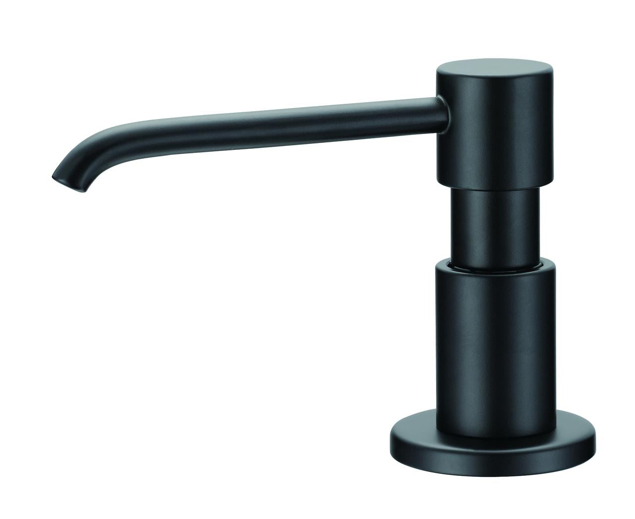 Parma Deck Mount Soap & Lotion Dispenser- Satin Black